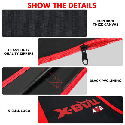 X-BULL Recovery tracks Carry Bag 4x4 Extraction Tred Bag Black