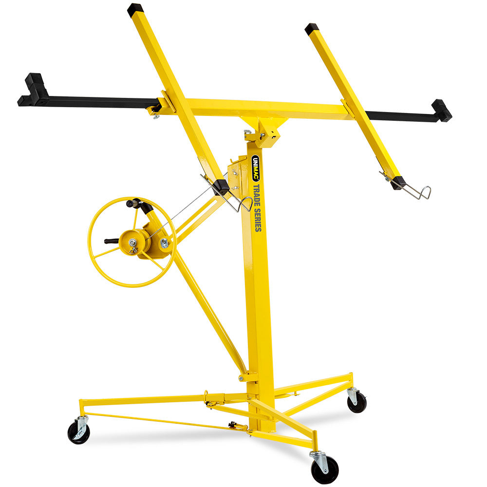 UNIMAC 11ft Sheet Panel Lifter Drywall Panel Gyprock Plasterboard Hois ...