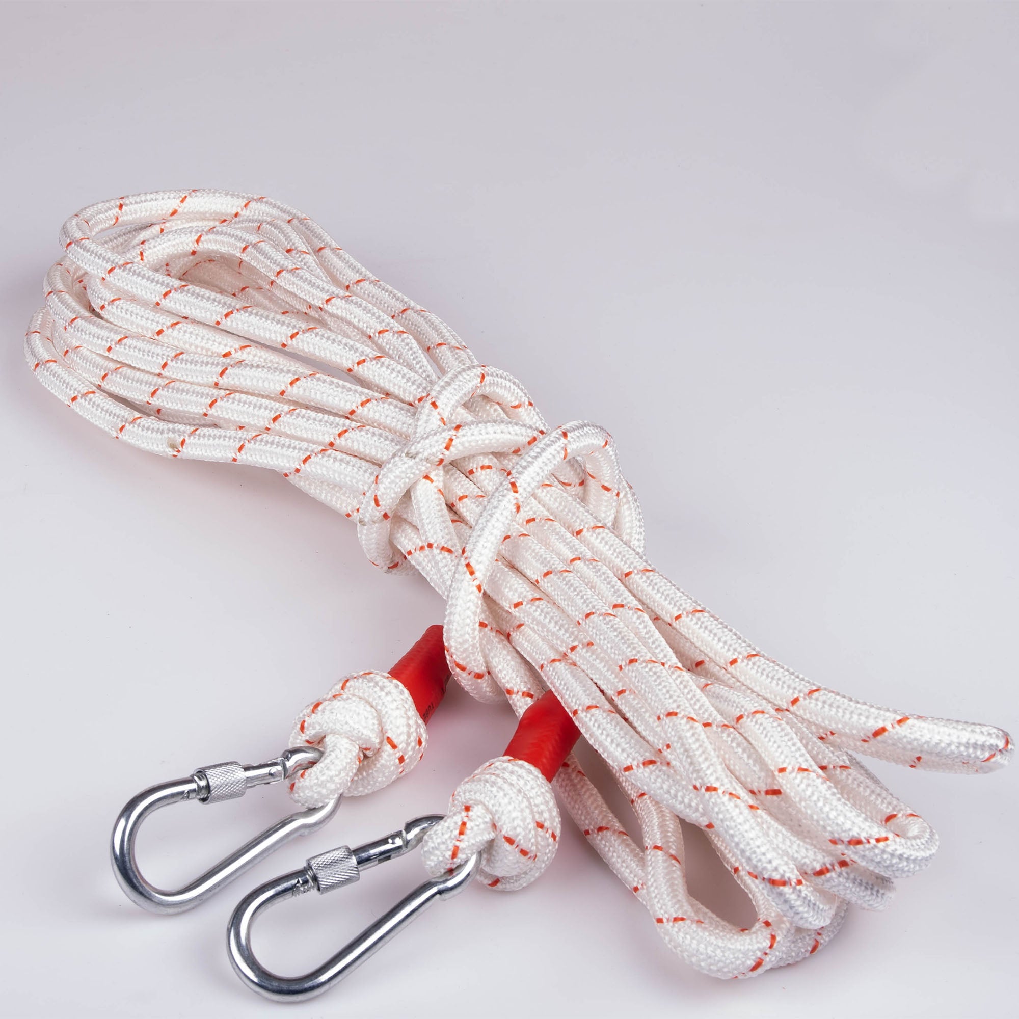 12mm 10m Safety Climbing Rope Nylon Rock Static Outdoor Boat Anchor Ma ...